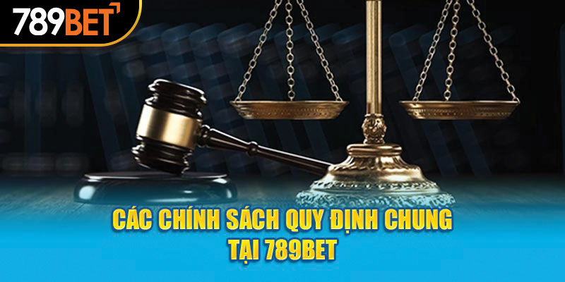 Các chính sách quy định chung tại 789Bet